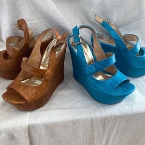 Women’s wedge heel shoes